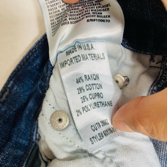 Citizen of Humanity Jeans Straight leg Size 32 - Picture 9 of 9